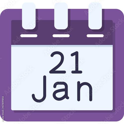 January 21 Icon