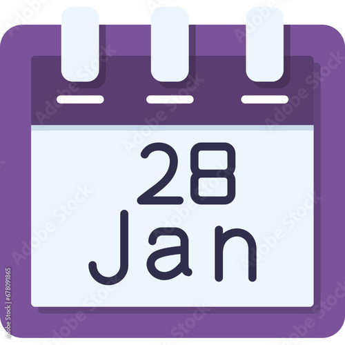 January 28 Icon