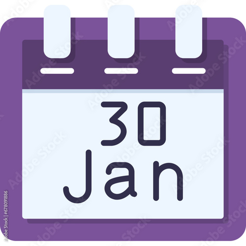 January 30 Icon