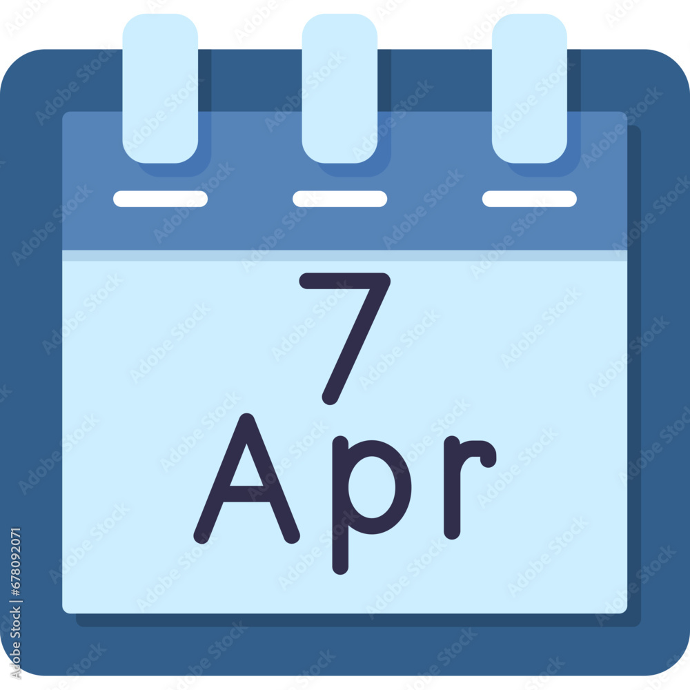 April 7 Icon