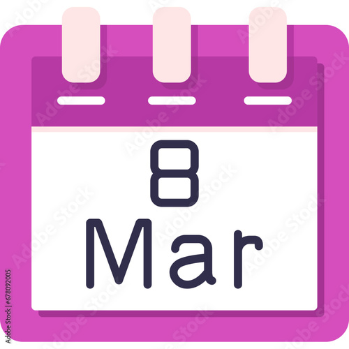 March 8 Icon