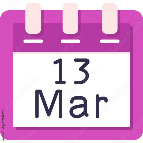 March 13 Icon