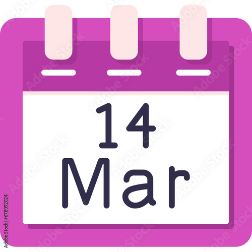 March 14 Icon