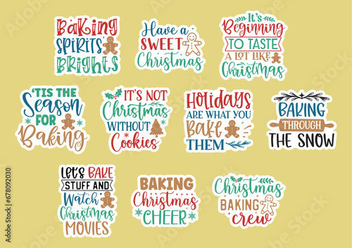 Christmas Stickers,