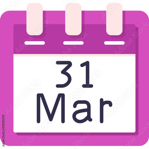 March 31 Icon
