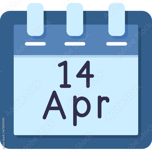 April 14 Icon
