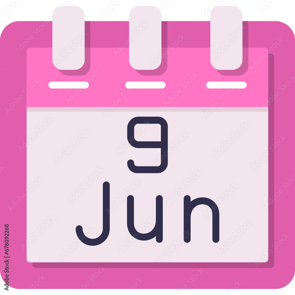 June 9 Icon