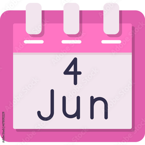 June 4 Icon