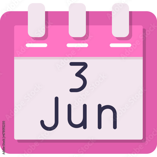 June 3 Icon