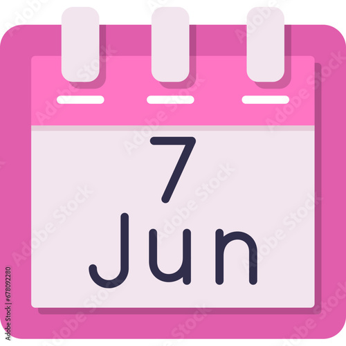 June 7 Icon