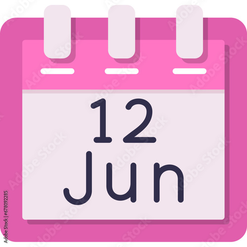 June 12 Icon