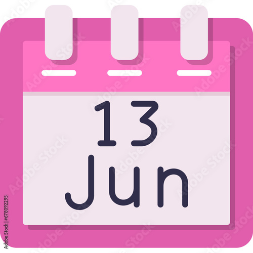 June 13 Icon