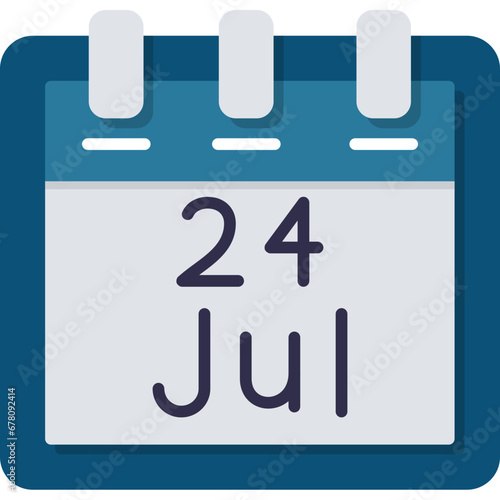 July 24 Icon