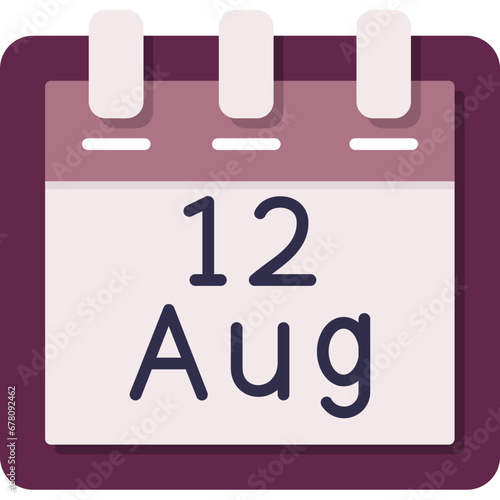 August 12 Icon