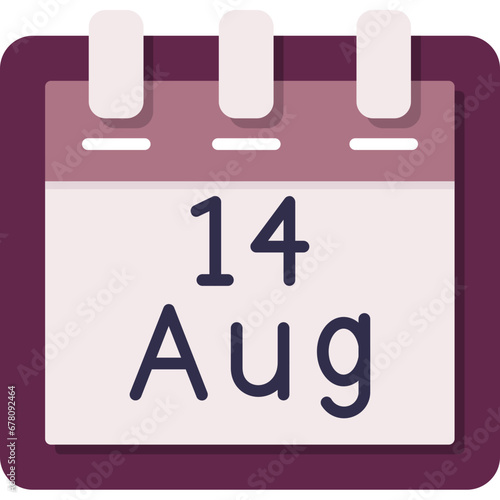 August 14 Icon