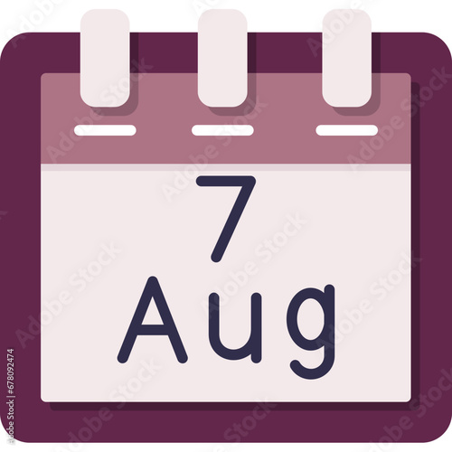 August 7 Icon
