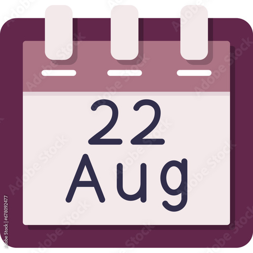 August 22 Icon