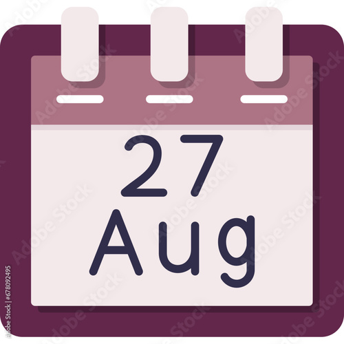 August 27 Icon