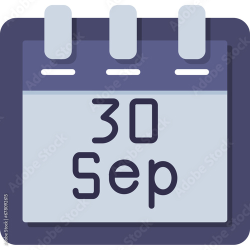 September 30 Icon