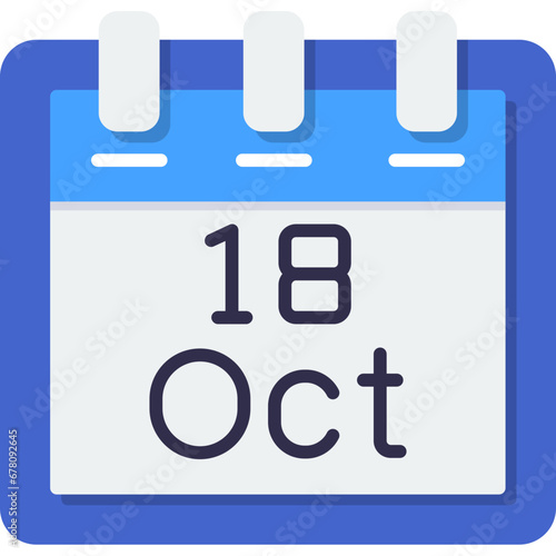 October 18 Icon