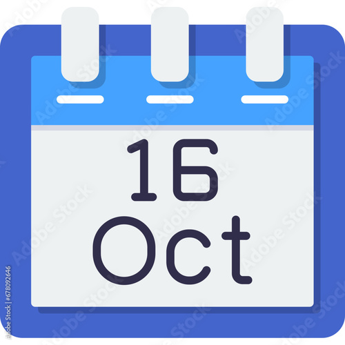 October 16 Icon
