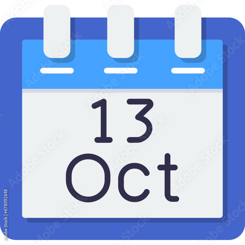 October 13 Icon