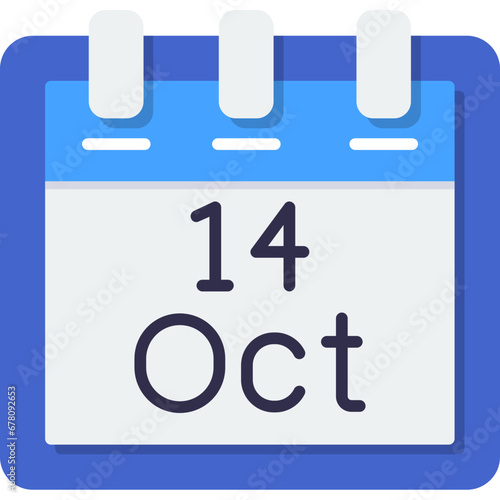 October 14 Icon