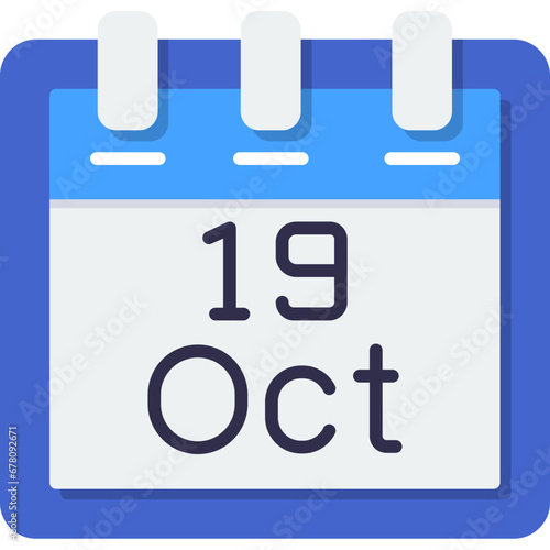 October 19 Icon