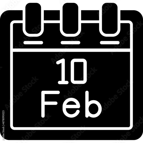 February 10 Icon