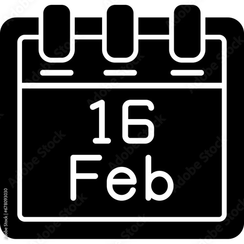 February 16 Icon