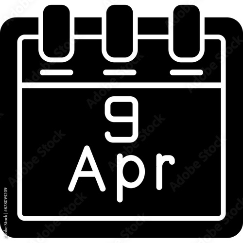 April 9 Icon