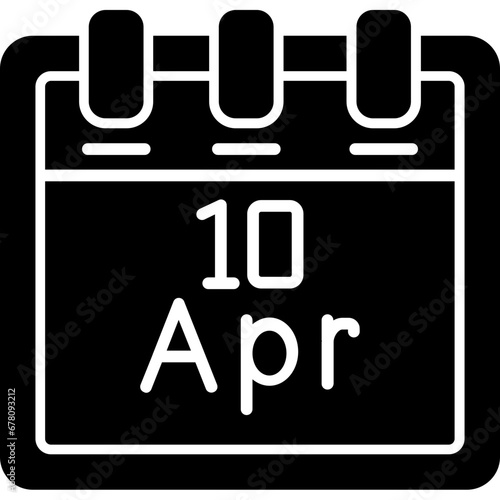 April 10 Icon