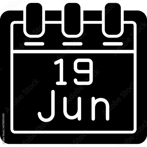 June 19 Icon