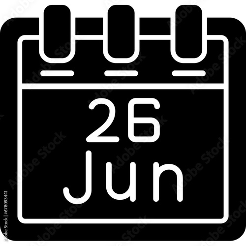 June 26 Icon