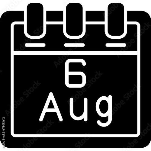 August 6 Icon