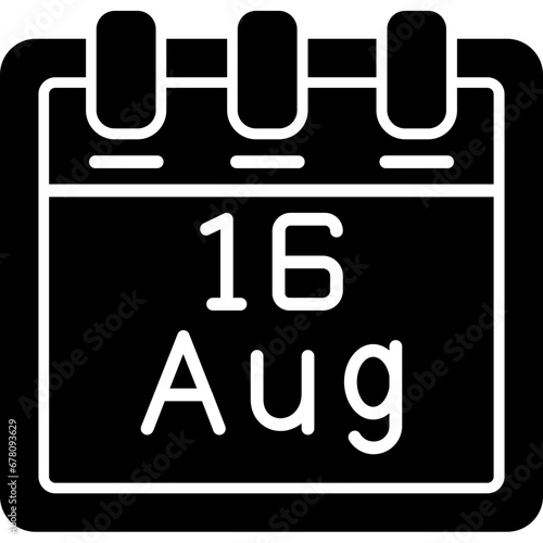August 16 Icon