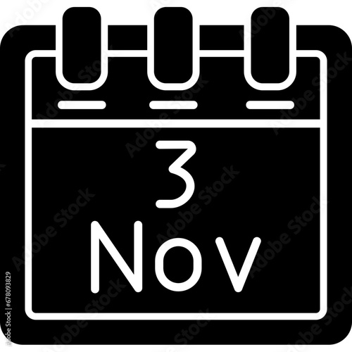 November 3 Icon