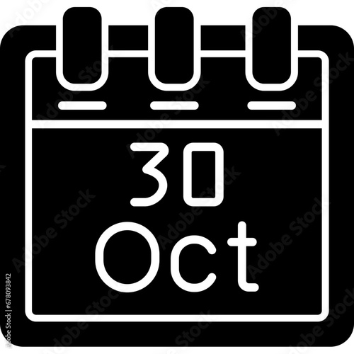 October 30 Icon