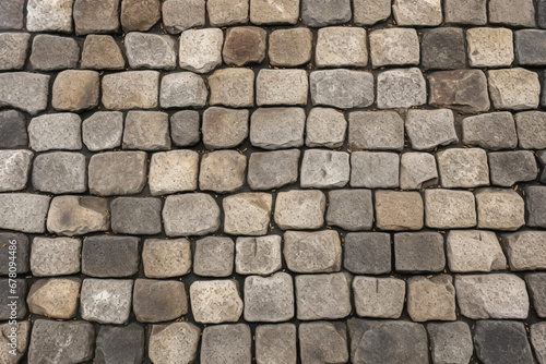Paving stone pavement texture, Cobblestone pavement top view, Old stone sidewalk, Paving texture, Cobble stone road cobble texture, Cobblestone background, Old pavement background