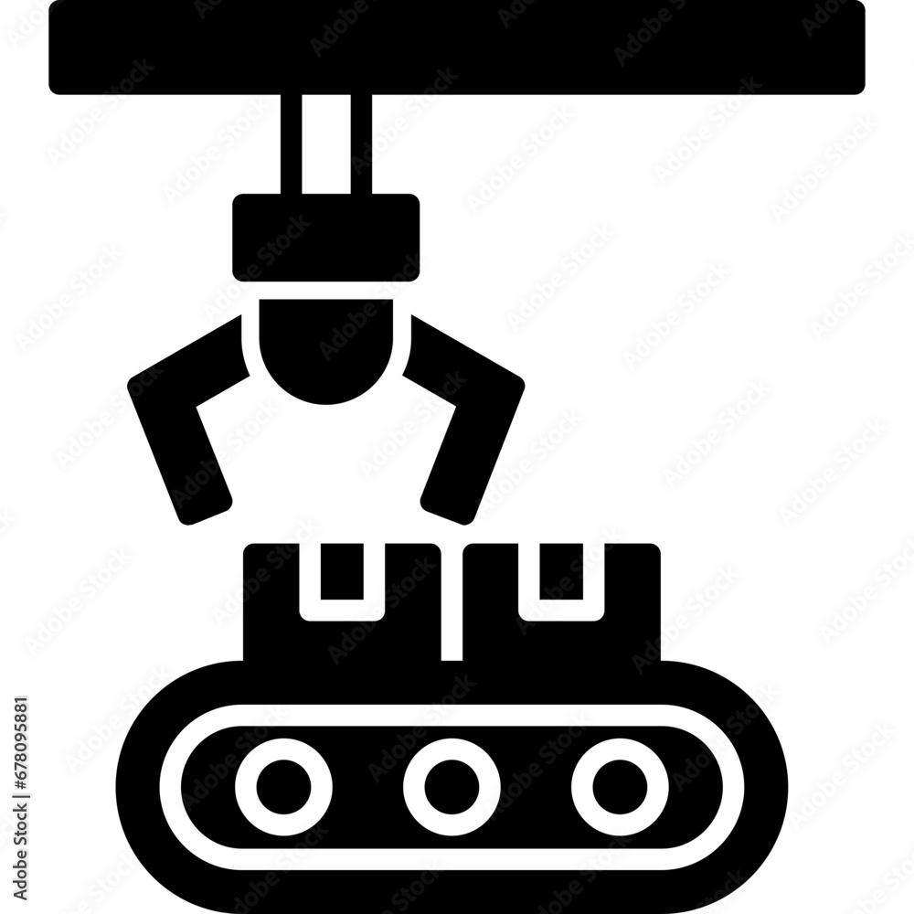 Obraz premium conveyor belt Icon