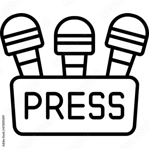 Press Conference Icon