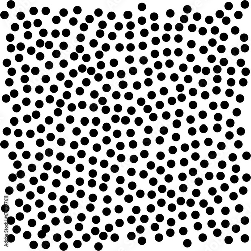 black and white dots background for flyers, websites, cards vector illustration 