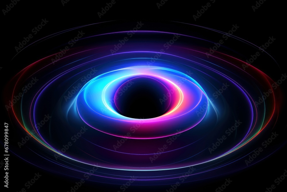 Abstract black hole with dark space galaxy background Abstract black hole with dark space galaxy background