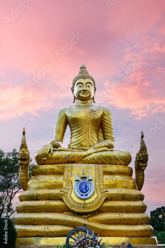 High above Phuket stands the currently famous landmark of the island  the Temple of the Great Buddha. Thais call him Big Buddha.