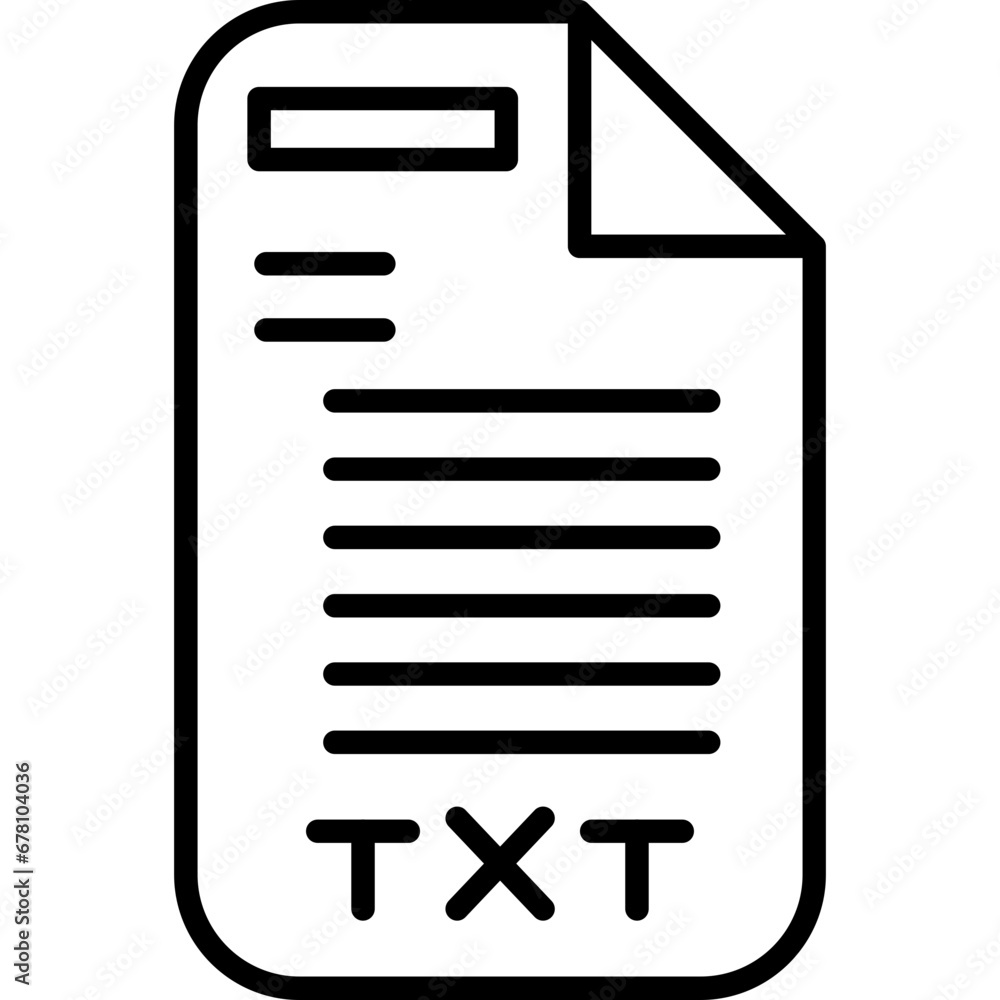 Text File Icon