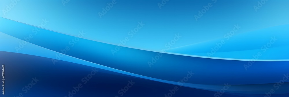 Fototapeta premium blue color gradient background.