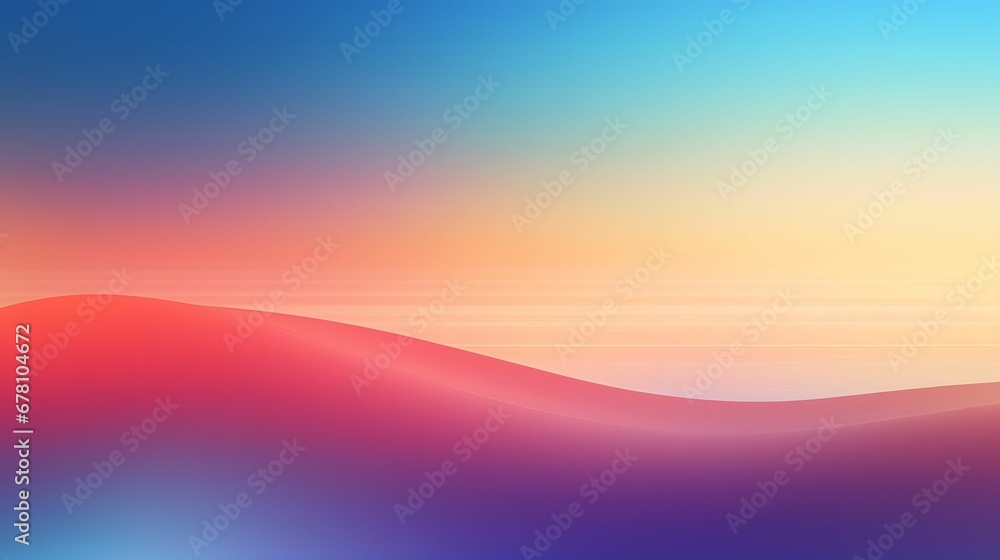 blured color gradient background.