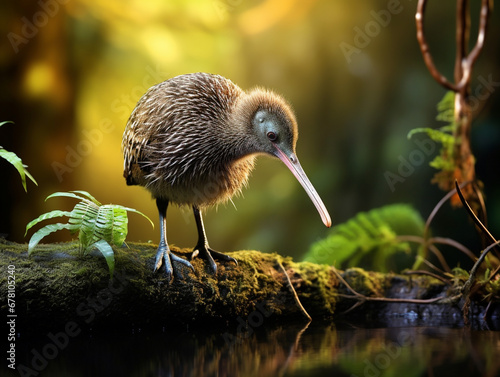 Kiwi bird.
