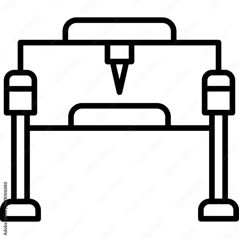 3d Printer Icon 3d Printer Icon