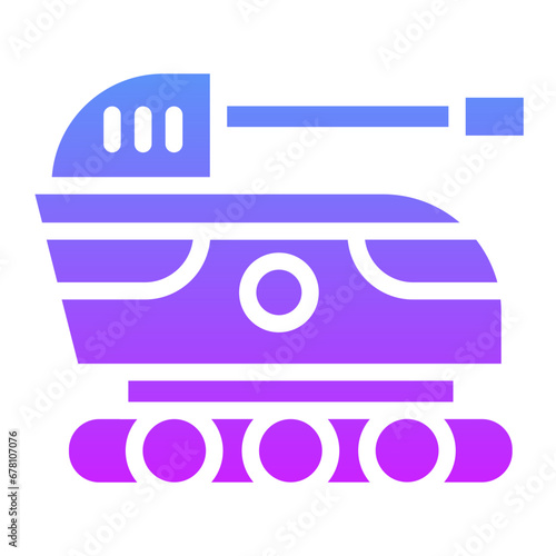 Nuclaer Tank Icon photo